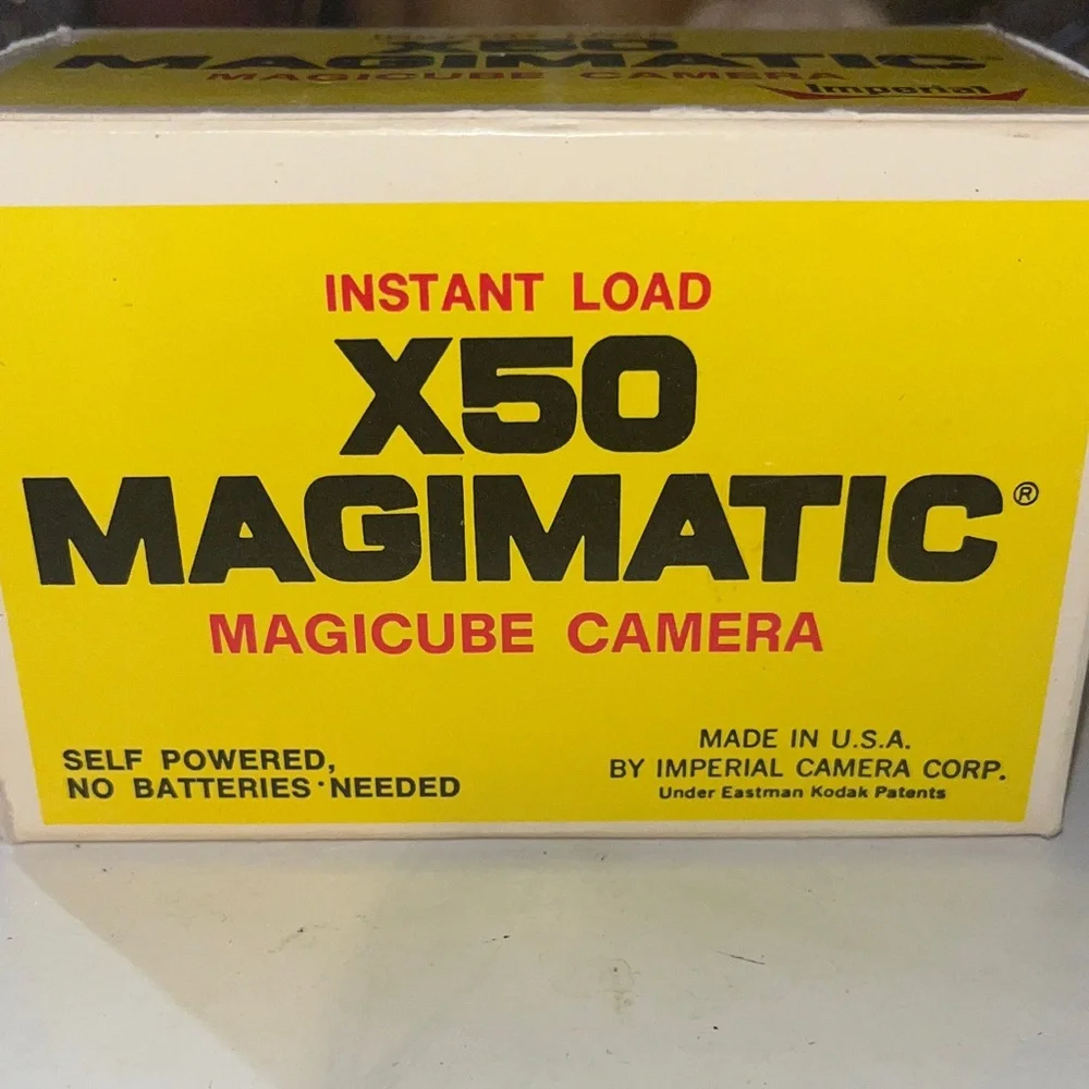 Magimatic X50 Black Camera 1970s Vintage